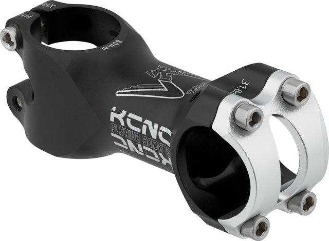 KCNC Fly Ride 5° 31.8 Stem - black-silver/80 mm