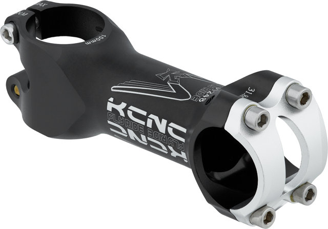KCNC Potence Fly Ride 5° 31.8 - noir-argenté/100 mm
