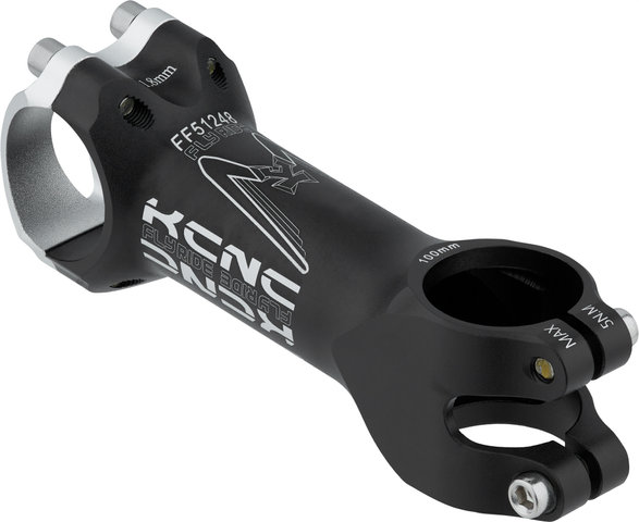 KCNC Fly Ride 5° 31.8 Stem - black-silver/100 mm