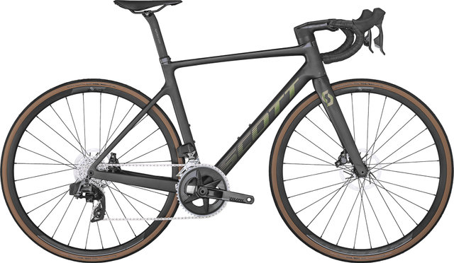 Scott Vélo de Route en Carbone Addict RC 30 Modèle 2023 - carbon raw-prism komodo/54 cm