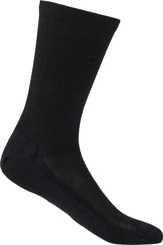 FINGERSCROSSED Light Merino Silk Socks - black/43-46