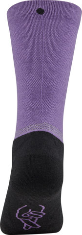 FINGERSCROSSED Merino Socken - purple/39-42