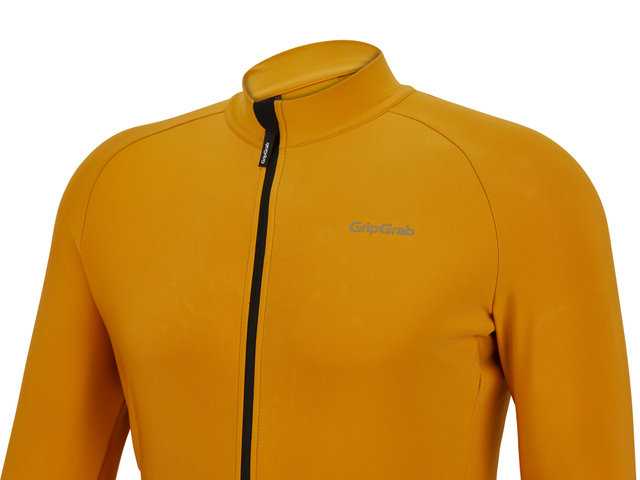 GripGrab ThermaPace Thermal L/S Jersey - mustard yellow/M