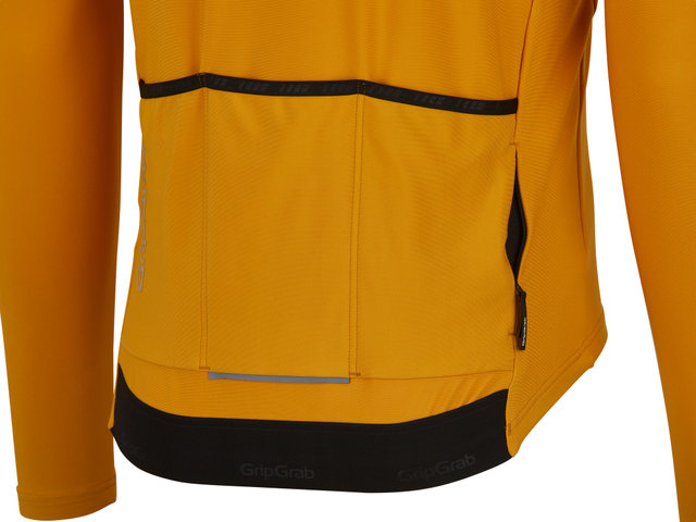 GripGrab ThermaPace Thermal L/S Jersey - mustard yellow/M