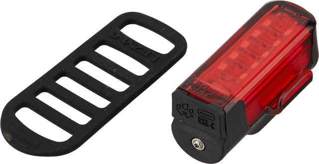 Lezyne Strip+ LED Rücklicht mit Bremslicht mit StVZO-Zulassung - schwarz/universal