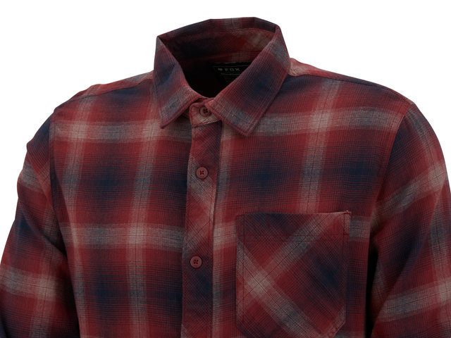 Fox Head Survivalist Flannel Shirt - scarlet/M