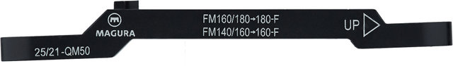 Magura Scheibenbremsadapter für 160 mm Scheibe - schwarz/VR FM 140/160 auf FM 160