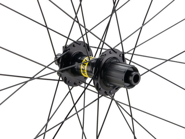 Mavic Juego de ruedas Deemax Park Disc 6 agujeros 27,5" Super Boost - negro/Juego de 27,5" (RD 20x110 Boost + RT 12x157 Super Boost) Shimano