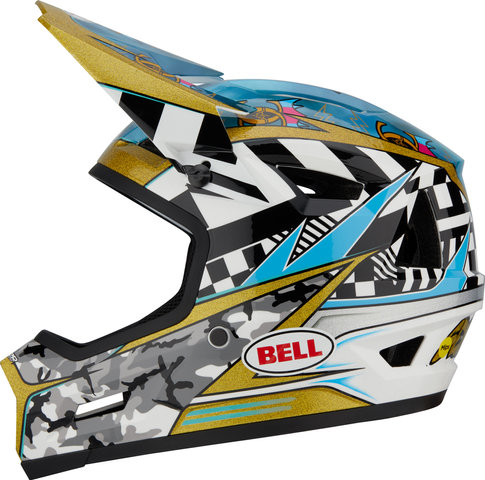 Bell Sanction 2 DLX MIPS Full-face Helmet - caiden gloss black-white/55 - 57 cm