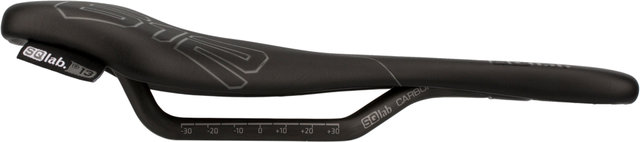 SQlab Sillín 612 Ergowave Carbon - negro/130 mm