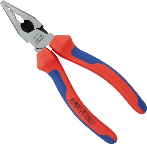 Knipex Pointed Combination Pliers - red-blue/145 mm