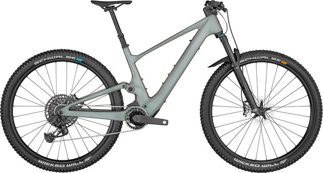 Scott Bici de montaña eléctrica Lumen eRIDE 900 Carbon 29" - prism grey green gloss/L