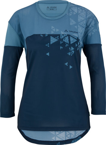 VAUDE T-Shirt pour Dames Womens Moab LS V - blue gray/36