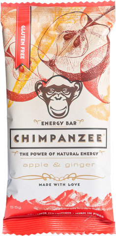 Chimpanzee Barre Energy Bar - 1 pièce - apple & ginger/55 g