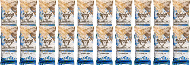Chimpanzee Barre Energy Bar - 20 pièces - dark chocolate & sea salt/1100 g