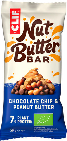 CLIF Bar Barre Nut Butter Bar - 1 pièce - chocolate chip & peanut butter/50 g