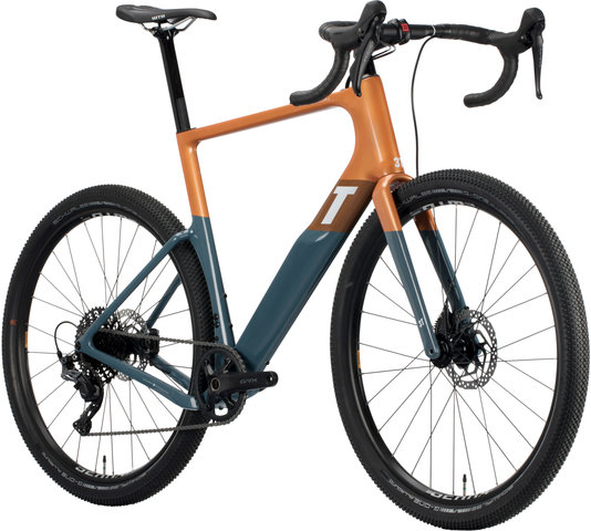 3T Bici Gravel Exploro Max GRX 1X Carbon - orange-grey/L