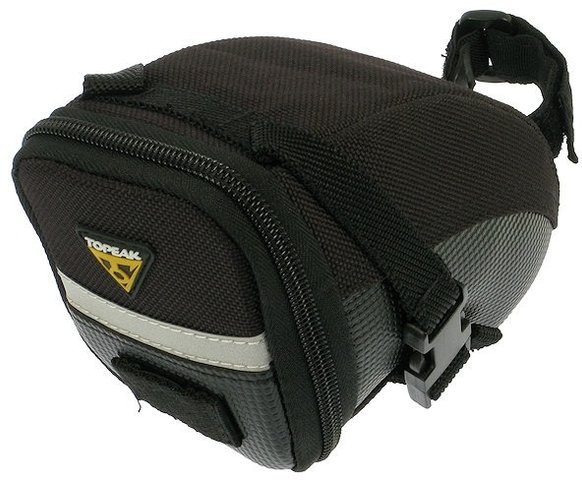 Topeak Aero Wedge Pack Strap Satteltasche - schwarz/S