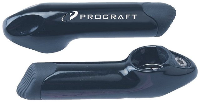 Procraft Ergo-Sport Bar Ends - schwarz-glänzend/105 mm