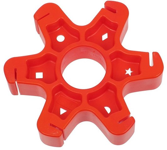 Cyclus Tools Contre-Plaque pour Rayons Aero - rouge/universal