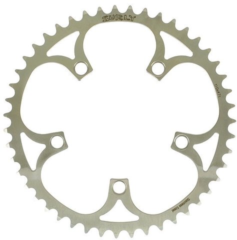 Surly Chainring, 5-arm, 110 mm BCD - stainless steel/47 tooth