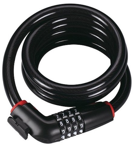 BBB CodeLock BBL-45/BBL-46 Cable Lock - black/180 cm x 12 mm