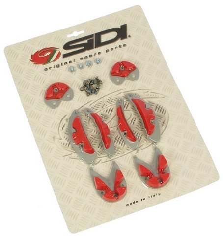 Sidi Sole for MTB Dragon 3/Eagle 6 up to 2013 - silver-red/45-48