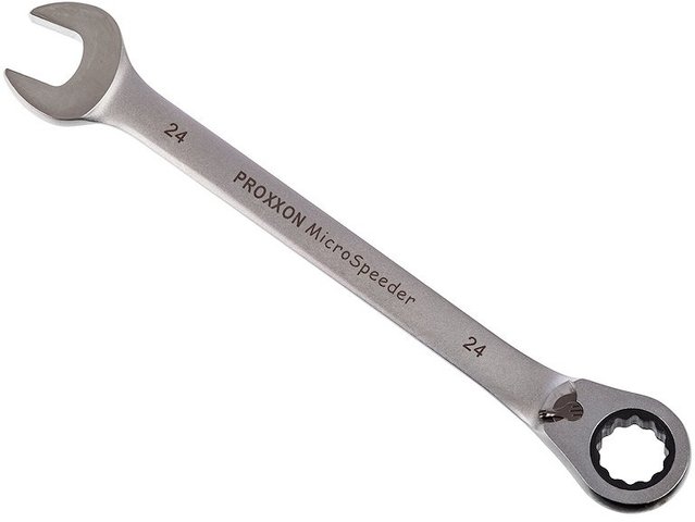Proxxon MicroSpeeder Ring Wrench with Lever Switch - silver/24 mm