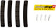 Swissstop Bremsgummis Cartridge RxPlus für V-Brake - original black/universal