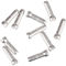 Jagwire Ferrules for Brake/Shifter Cables - 10 pcs. - silver/1.8 mm