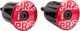 PRO Bar End Plugs - red/universal