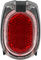 busch+müller Secula Plus LED Rear Light - StVZO Approved - red-transparent/fender mount