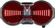 busch+müller Toplight Flat S Senso LED Rear Light - StVZO Approved - red-transparent/universal