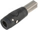Weber Tow Bar Connector w/ Lock for Pressed Square Tubes - black/23.5 mm
