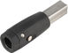 Weber Tow Bar Connector w/o Lock for Pressed Square Tubes - black/23.5 mm