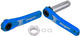 Hope Pédalier EVO 68 / 73 mm - blue/170,0 mm