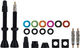 Orange Seal Versavalve Tubeless Valve Set - black/Presta 48 mm