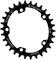 Wolf Tooth Components CAMO Aluminium Elliptical Chainring - black/30 tooth
