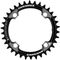 Race Face Narrow Wide Chainring, 4-Arm, 104 mm BCD for Shimano, 12-speed - black/34 tooth