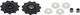 Shimano Galets de Dérailleur pour SLX, Deore 10 vitesses - 1 paire - universal/universal