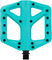 crankbrothers Stamp 1 LE Platform Pedals - turquoise/large