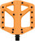 crankbrothers Stamp 1 LE Platform Pedals - orange/large