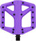 crankbrothers Pédales à Plateforme Stamp 1 LE - purple/large