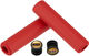 ESI Extra Chunky Silicone Handlebar Grips - red/130 mm