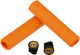 ESI Poignées en Silicone Racers Edge - orange/130 mm