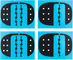 Profile Design Ultra Pads for Ergo / Race Armrest - black/10 mm