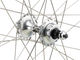 Miche Pistard Track Wheelset - black-silver/28" set (front 9x100 + rear 10x120)