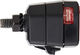 Axa Juno Batterie Rücklicht mit StVZO-Zulassung - schwarz/80 mm