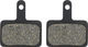 GALFER Disc E-Bike Brake Pads for Shimano - semi-metallic - steel/SH-002