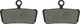 GALFER Disc Pro Brake Pads for SRAM/Avid - semi-metallic - steel/SR-003